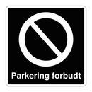 Parkering forbudt