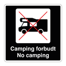 Camping forbudt No camping