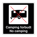 Camping forbudt No camping