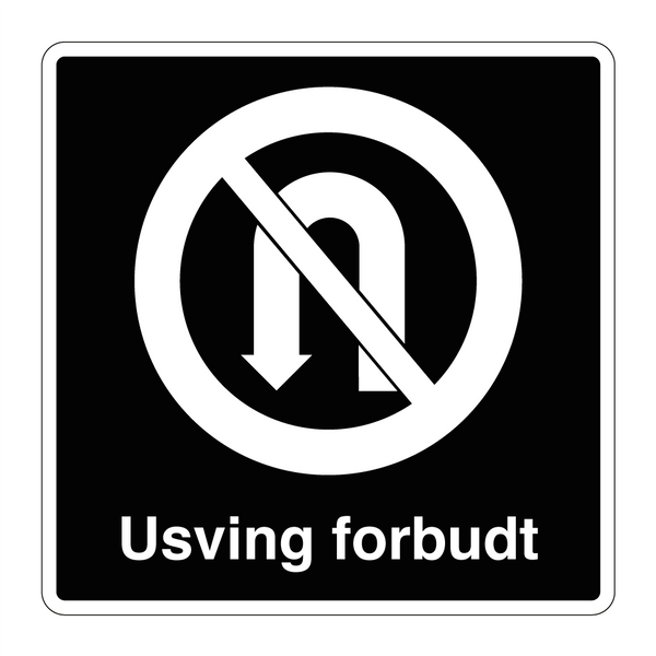 Usving forbudt
