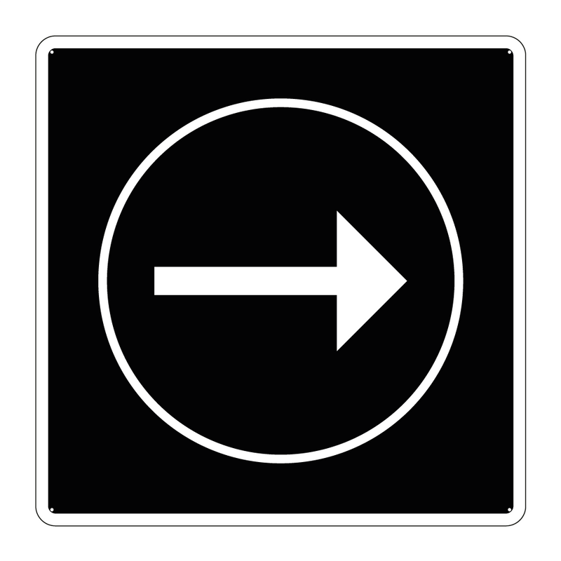 Påbudt kjøreretning høyre eller venstre & Påbudt kjøreretning høyre eller venstre