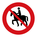 306.9 Forbudt for ridende & 306.9 Forbudt for ridende & 306.9 Forbudt for ridende