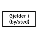 808.333 Gjelder i (by eller sted) & 808.333 Gjelder i (by eller sted)