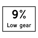 813.2 Stigningsgrad Low gear & 813.2 Stigningsgrad Low gear & 813.2 Stigningsgrad Low gear