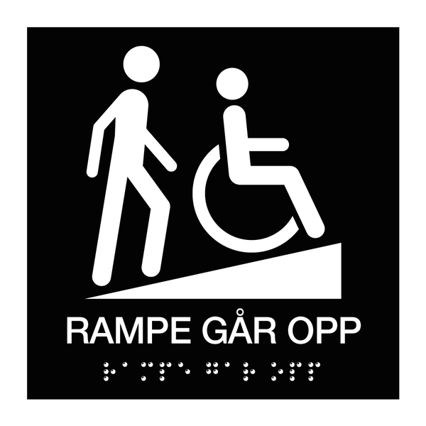 Rampe går opp - Taktil & Rampe går opp - Taktil & Rampe går opp - Taktil