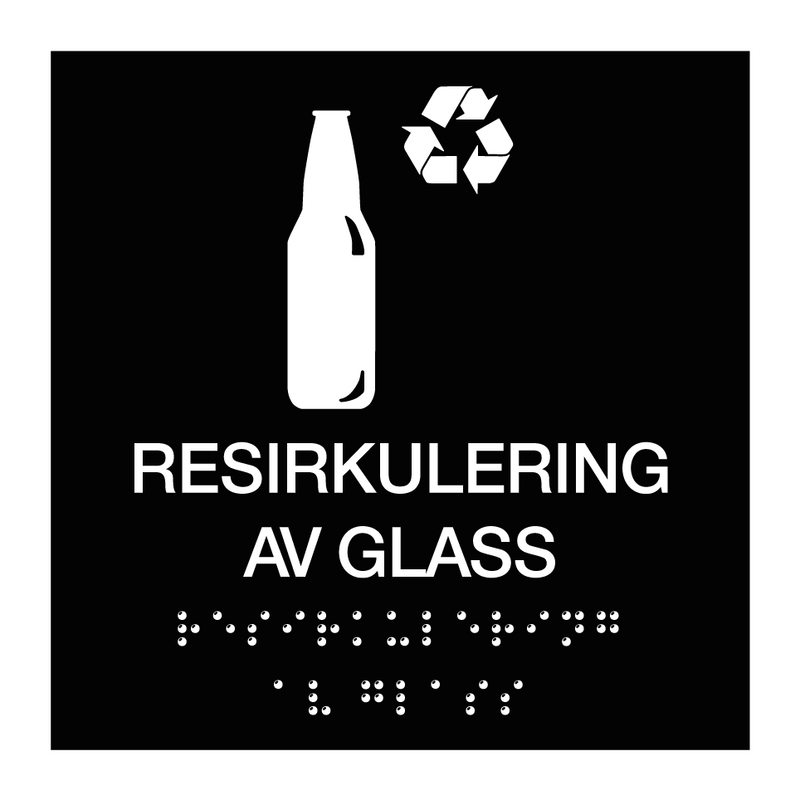 Resirkulering av glass - Taktil