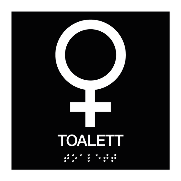 Toalett Damer - Taktil & Toalett Damer - Taktil & Toalett Damer - Taktil