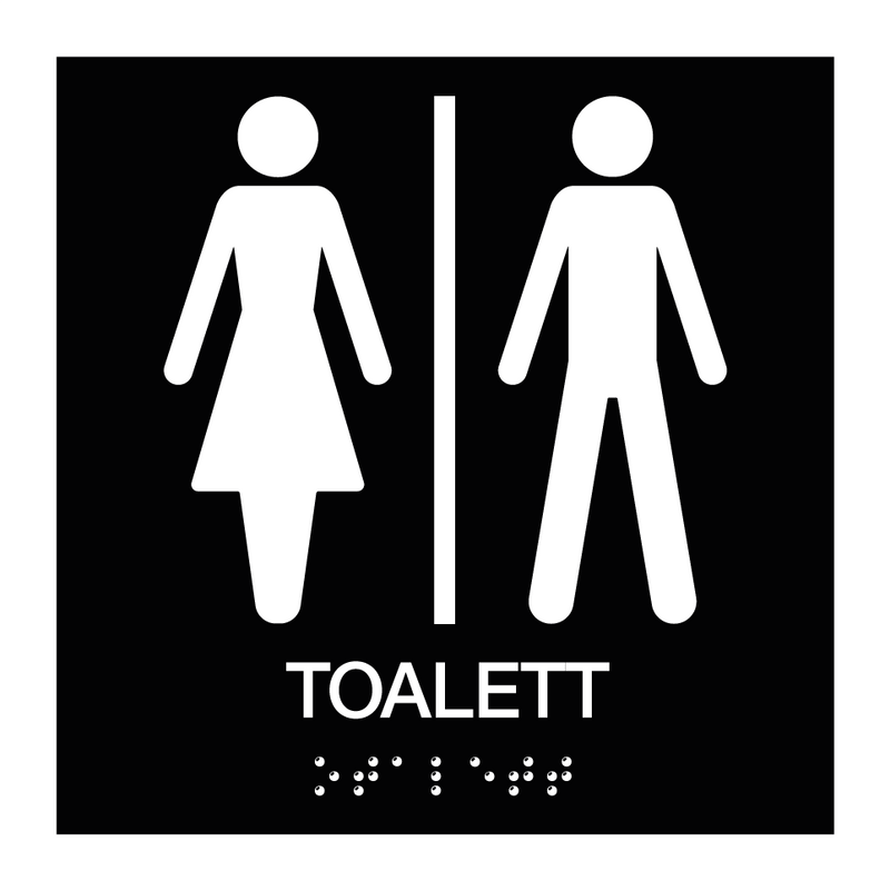 Toalett Unisex - Taktil & Toalett Unisex - Taktil & Toalett Unisex - Taktil
