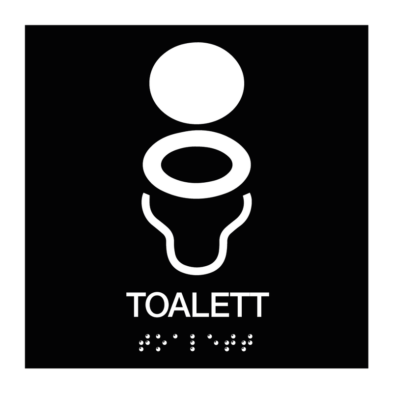 Toalett Unisex - Taktil & Toalett Unisex - Taktil & Toalett Unisex - Taktil