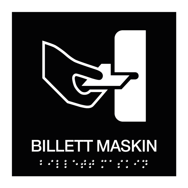 Billett maskin - Taktil