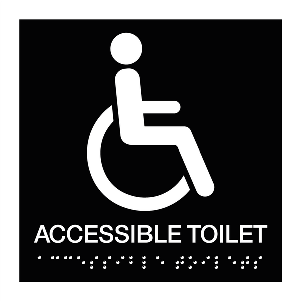 Accessible toilet - Taktil