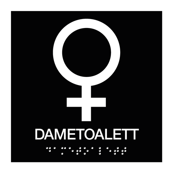 Dametoalett - Taktil