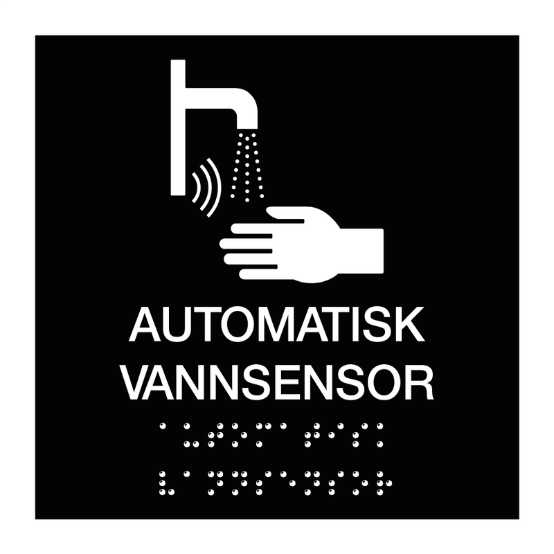 Automatisk vannsensor - Taktil & Automatisk vannsensor - Taktil & Automatisk vannsensor - Taktil