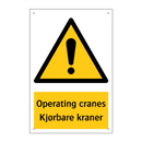 Operating cranes Kjørbare kraner