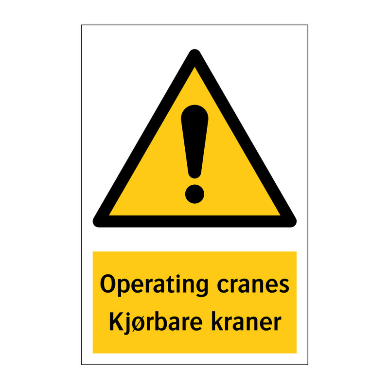 Operating cranes Kjørbare kraner & Operating cranes Kjørbare kraner