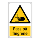 Pass på fingrene