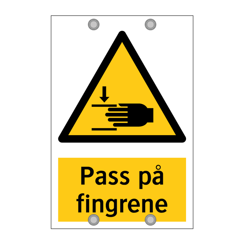 Pass på fingrene