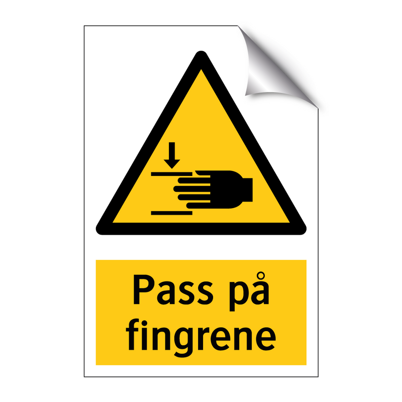 Pass på fingrene