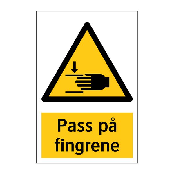 Pass på fingrene