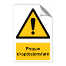 Propan eksplosjonsfare