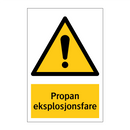 Propan eksplosjonsfare