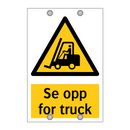 Se opp for truck