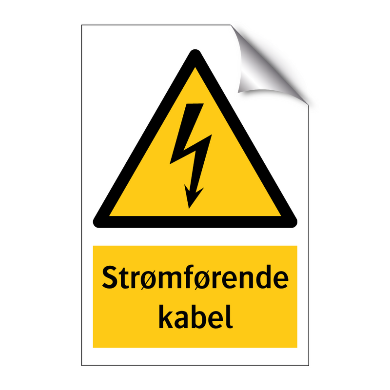 Strømførende kabel & Strømførende kabel & Strømførende kabel & Strømførende kabel