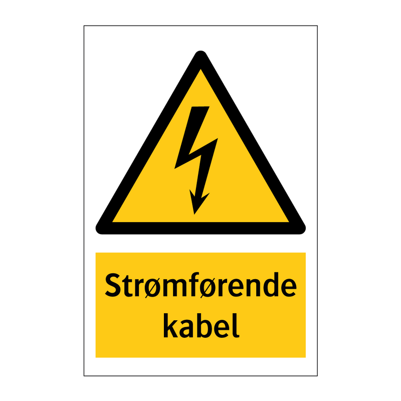 Strømførende kabel & Strømførende kabel & Strømførende kabel & Strømførende kabel