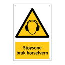 Støysone bruk hørselvern