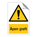 Åpen grøft