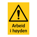 Arbeid i høyden