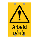 Arbeid pågår