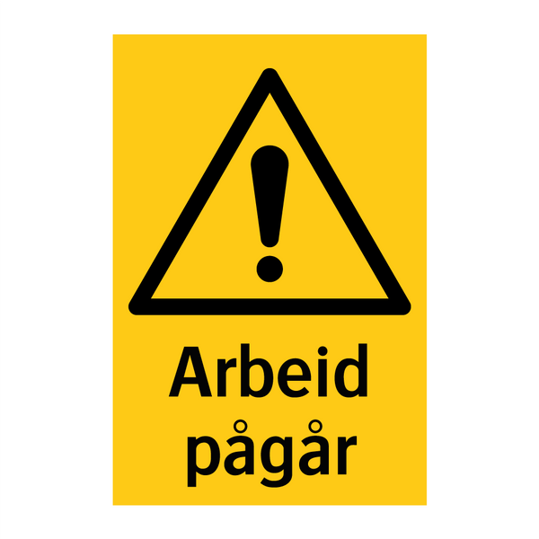 Arbeid pågår & Arbeid pågår & Arbeid pågår & Arbeid pågår & Arbeid pågår & Arbeid pågår