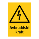 Avbruddsfri kraft