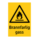 Brannfarlig gass
