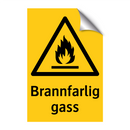 Brannfarlig gass