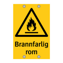 Brannfarlig rom