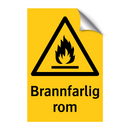 Brannfarlig rom
