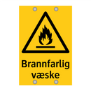 Brannfarlig væske