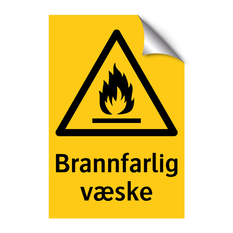 Brannfarlig væske & Brannfarlig væske & Brannfarlig væske & Brannfarlig væske