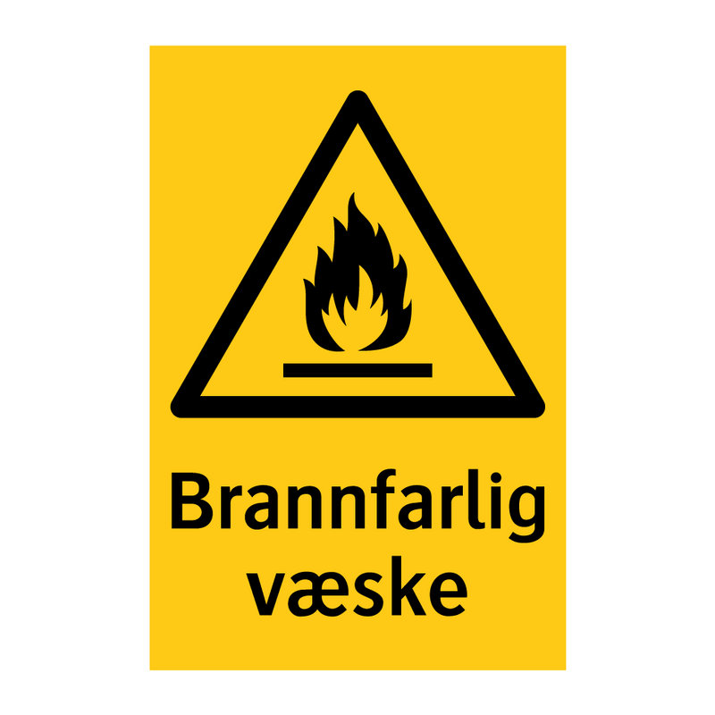 Brannfarlig væske & Brannfarlig væske & Brannfarlig væske & Brannfarlig væske