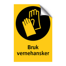 Bruk vernehansker