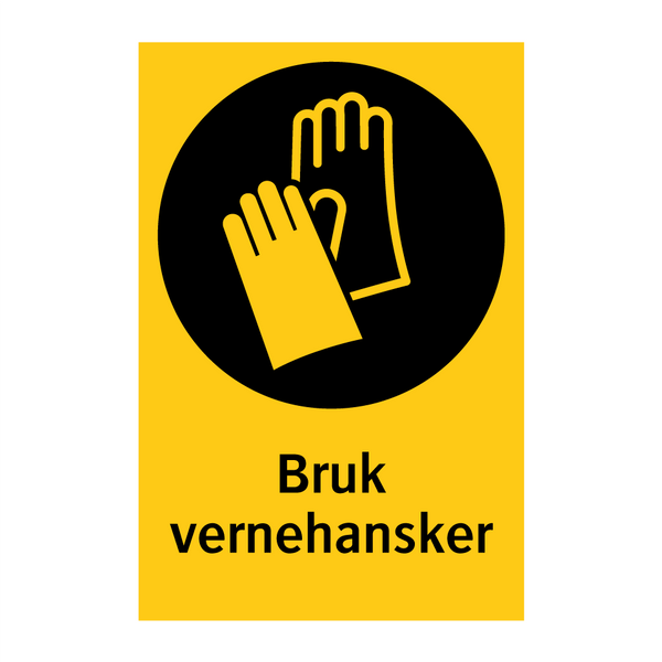 Bruk vernehansker
