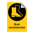 Bruk vernestøvler