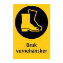 Bruk vernestøvler