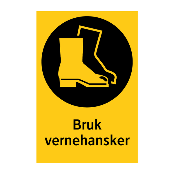 Bruk vernestøvler & Bruk vernestøvler & Bruk vernestøvler & Bruk vernestøvler