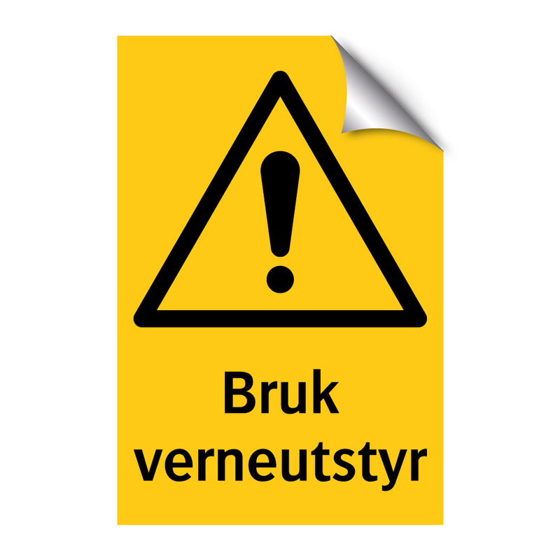 Bruk verneutstyr