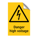 Danger High voltage