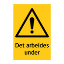 Det arbeides under