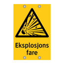 Eksplosjons fare
